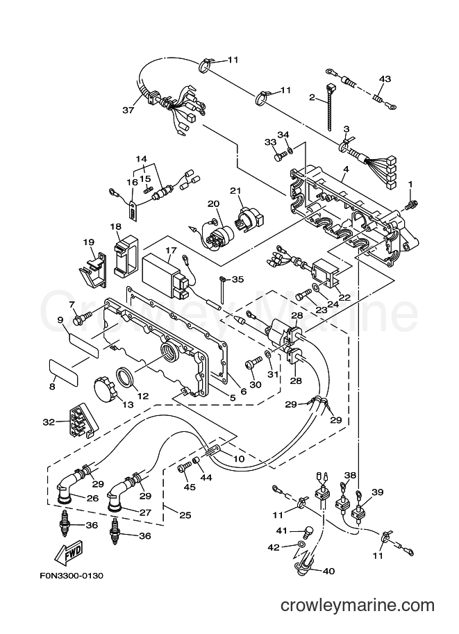 Yamaha Motors JET FOR WB800 (67UB) [020] - ELECTRICAL 1