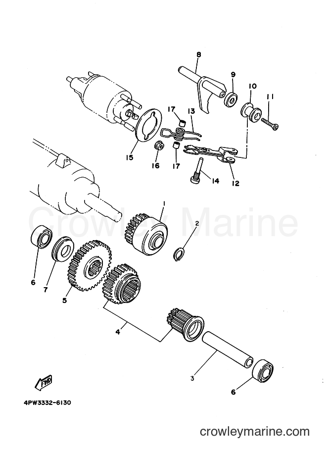 1998 Cruiser XV1100 - XV1100 (3LPG) [030] - STARTER CLUTCH