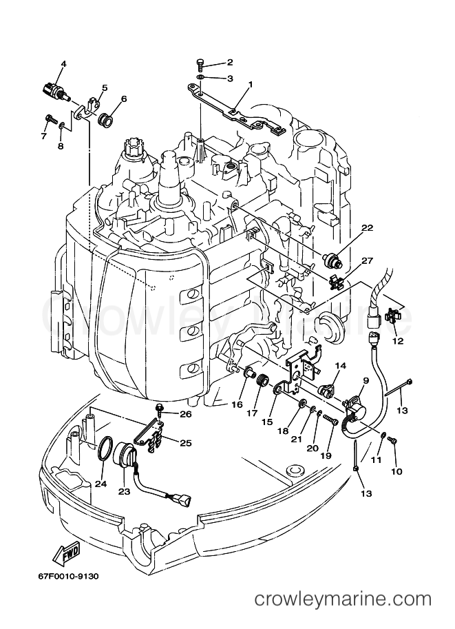 Yamaha Motors F100A (67F) [02A] - ELECTRICAL 3