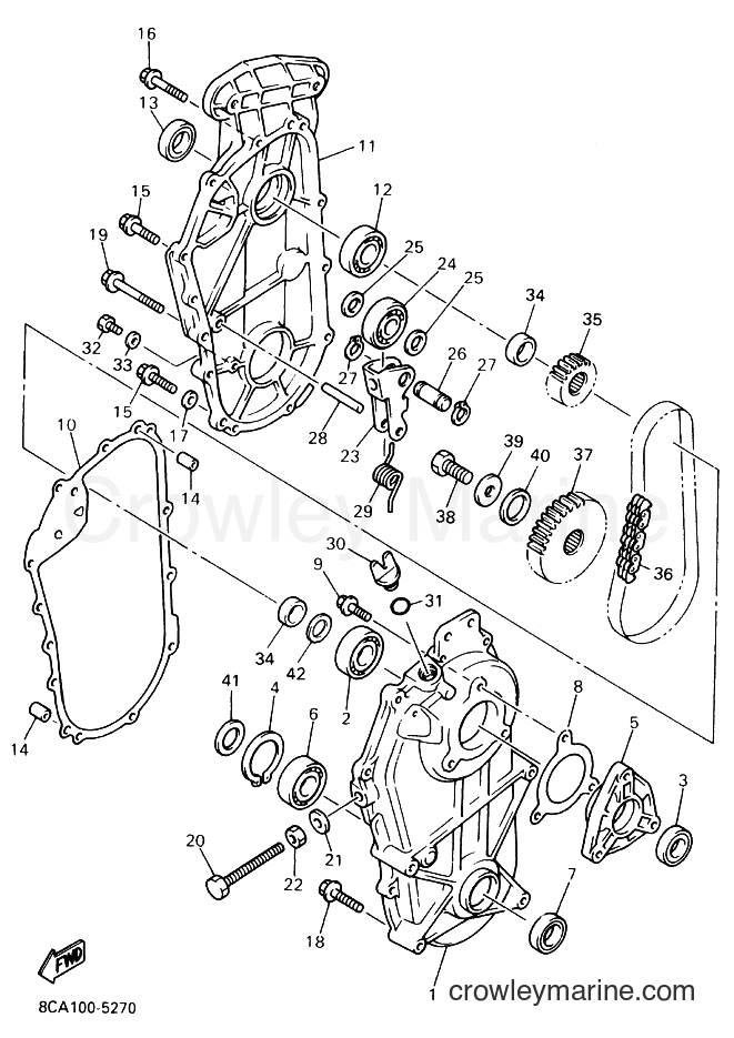 Yamaha Motors VX600 (8CA2) [010] - TRACK DRIVE 2