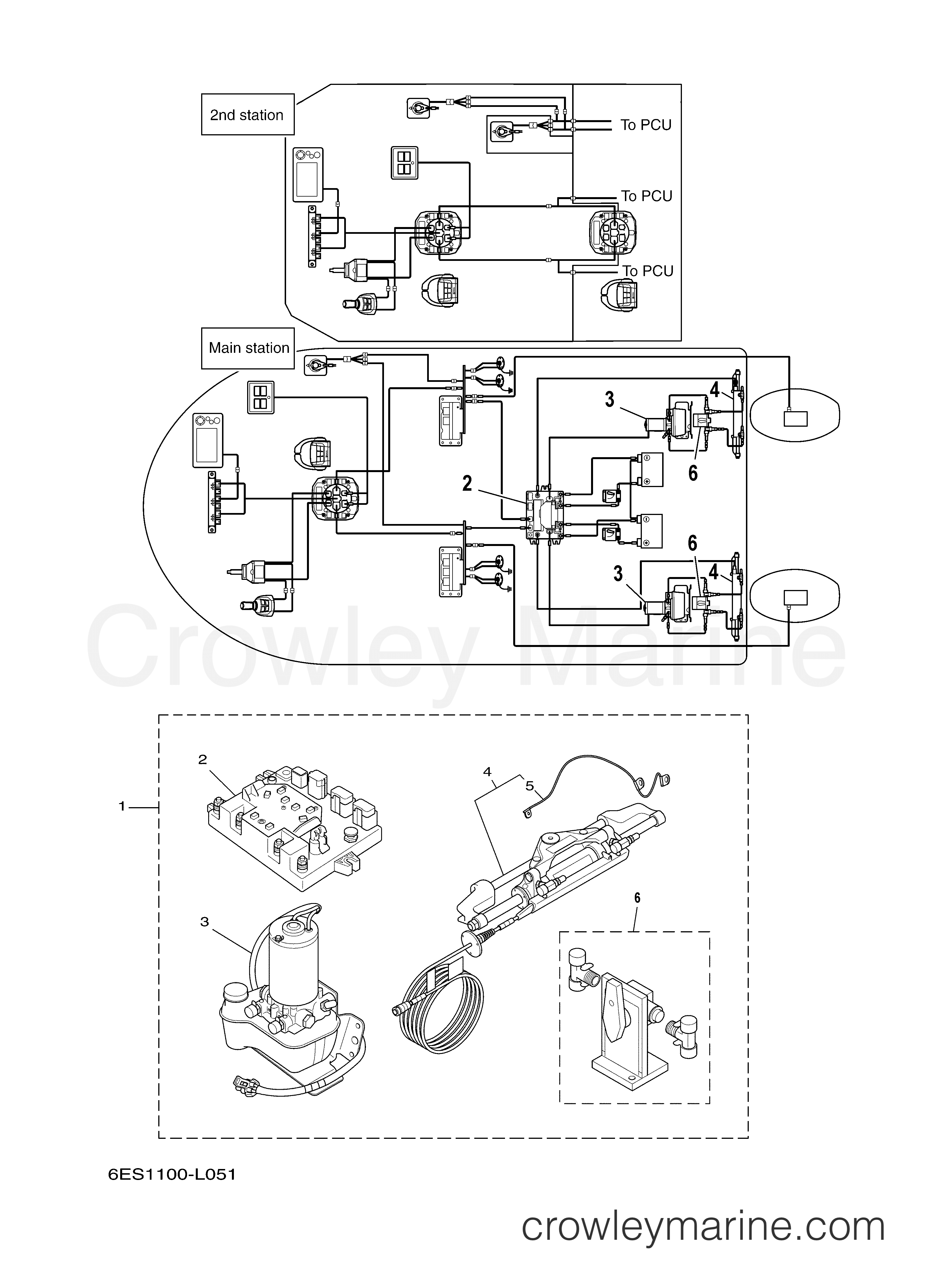 Yamaha Motors Helm Master 2013 - STEERING KIT (TWIN)