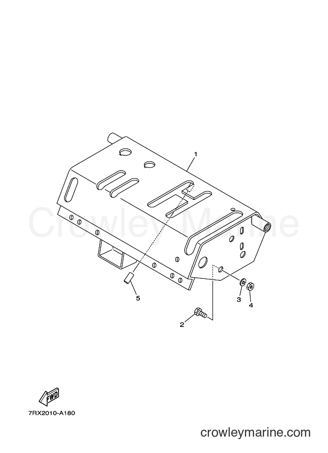 Yamaha Motors YT1280ED (7BE1) [010] - CONTROL BOX