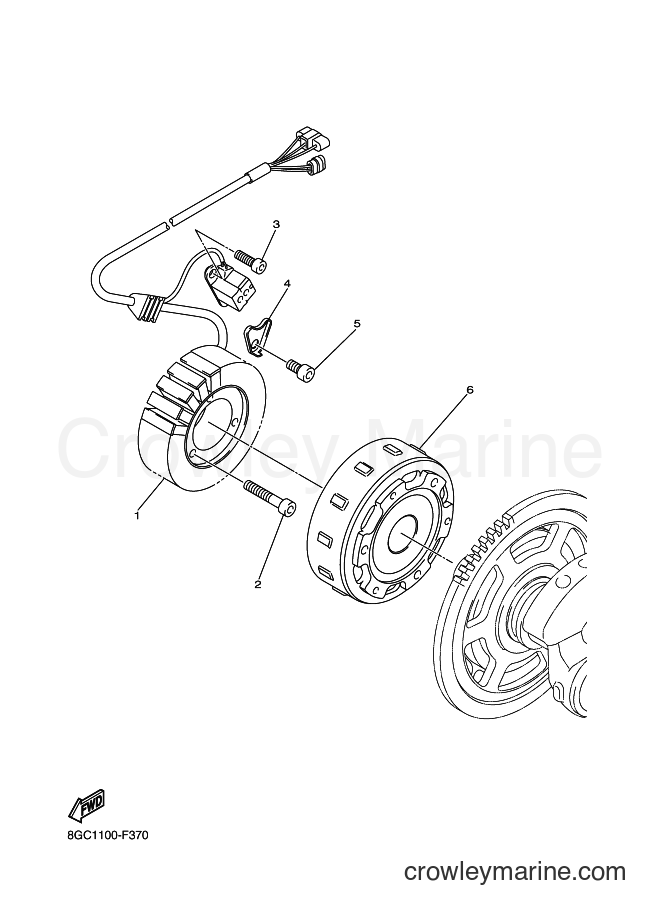 Yamaha Motors RPZ50S (8GNB) [020] - GENERATOR