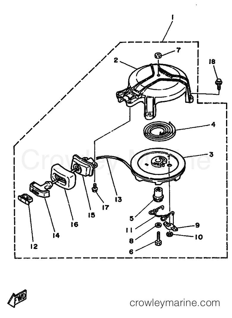 Yamaha Motors 5CS (6E4) [999] - STARTER