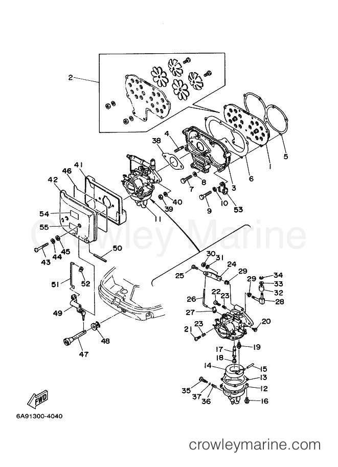 Yamaha Motors 20C (6A91) [060] - INTAKE