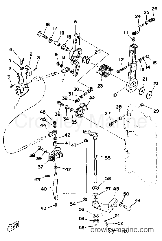 Yamaha Motors 200ETXF - CONTROL ENGINE