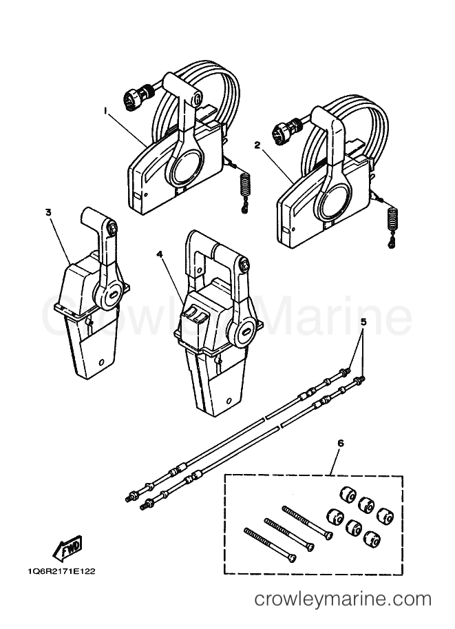 Yamaha Motors 150TRQ (6R20) [010] - REMOTE CONTROL