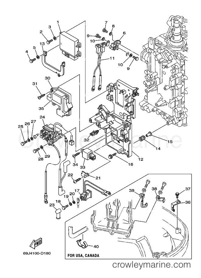 Yamaha Motors F200TR (60L4) [020] - ELECTRICAL 2