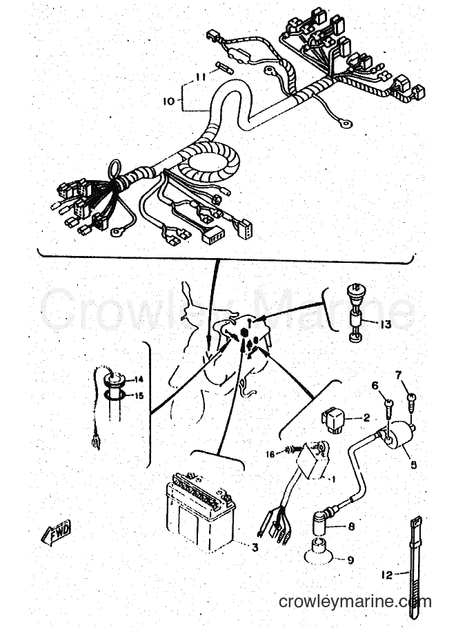 Yamaha Motors CW50RSP (4WS2) [010] - ELECTRICAL 2