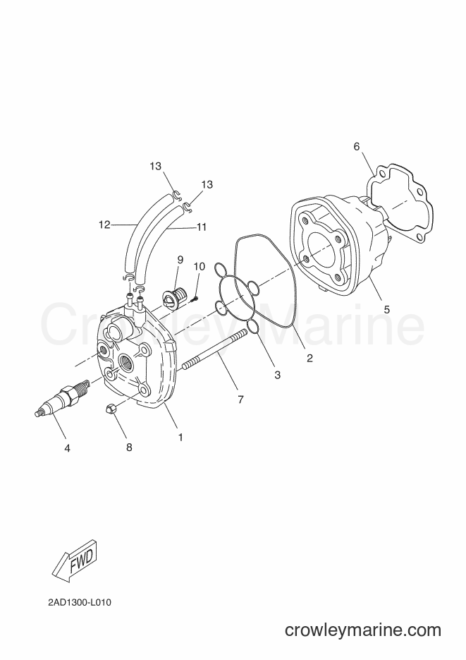 Yamaha Motors CS50Z (2AD1) [060] - CYLINDER