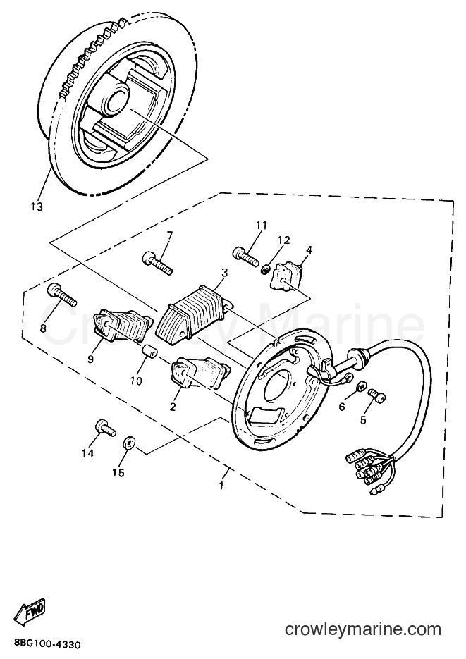 Yamaha Motors PZ480E (8BG2) [020] - GENERATOR