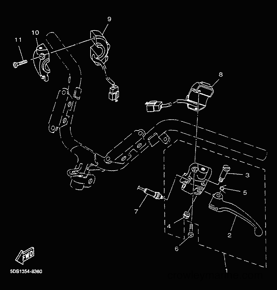 Yamaha Motors YP125E (5DSG) [010] - HANDLE SWITCH & LEVER