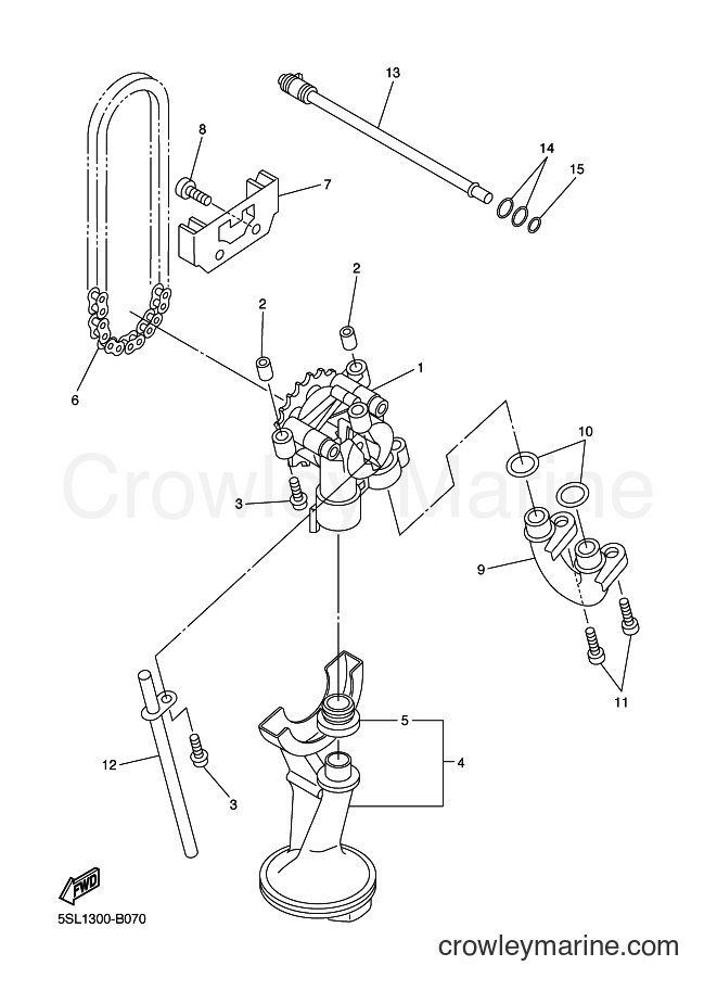 2016 Street Bike XJ6F - XJ6F (2SRC) [010] - OIL PUMP