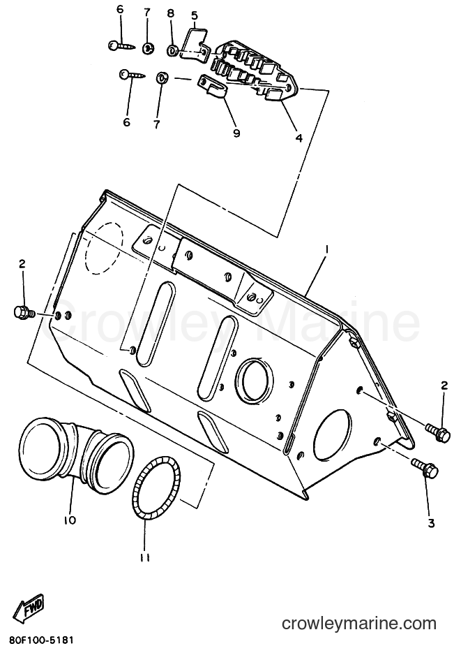 Yamaha Motors BR250 (86A1) [010] - STEERING GATE