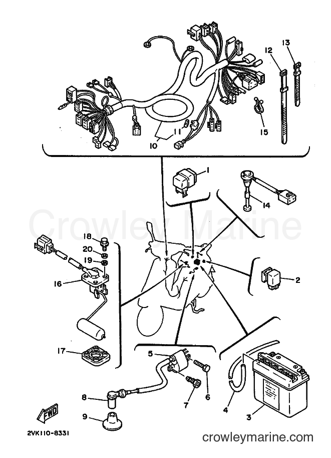Yamaha Motors CG50E (2YT2) [010] - ELECTRICAL 2