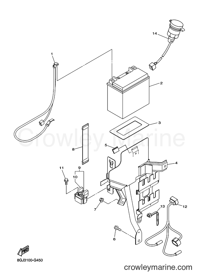 Yamaha Motors RPZ50MP (8GRE) [010] - ELECTRICAL 2