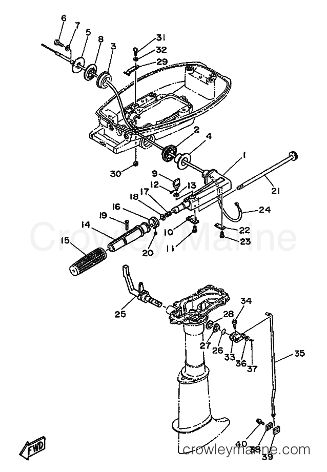 Yamaha Motors 4AS (6E1) [999] - CONTROL