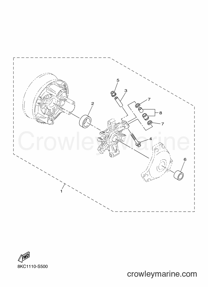 2018 Snowmobile SRS10MS62 - SRS10MS62 (8KC4) [010] - ALTERNATE CLUTCH TUNE UP KIT