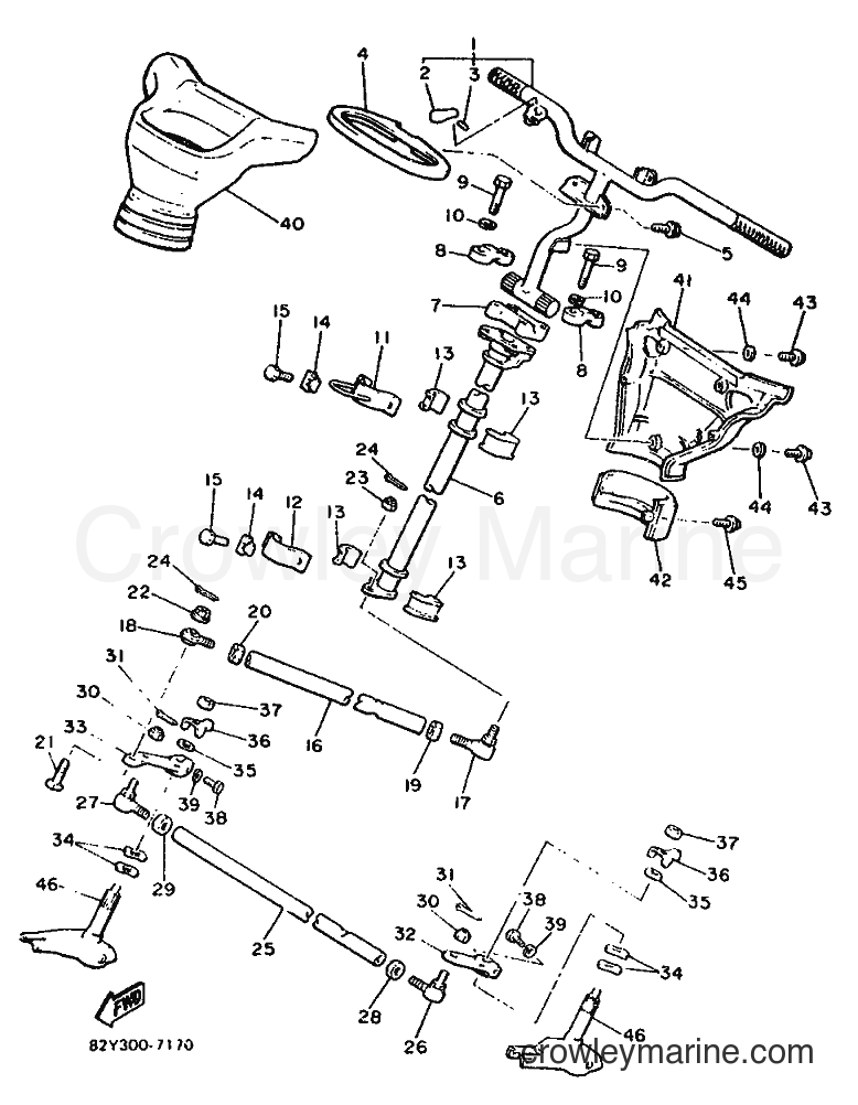 Yamaha Motors ET400 (85U2) [020] - STEERING