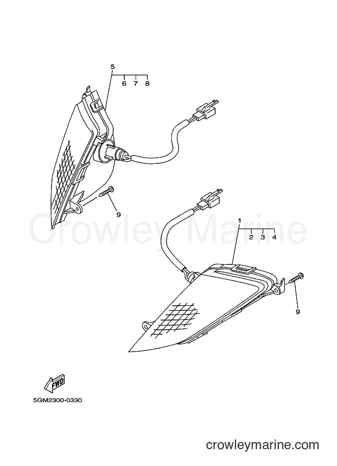 Yamaha Motors YP250 (5GM2) [040] - FLASHER LIGHT