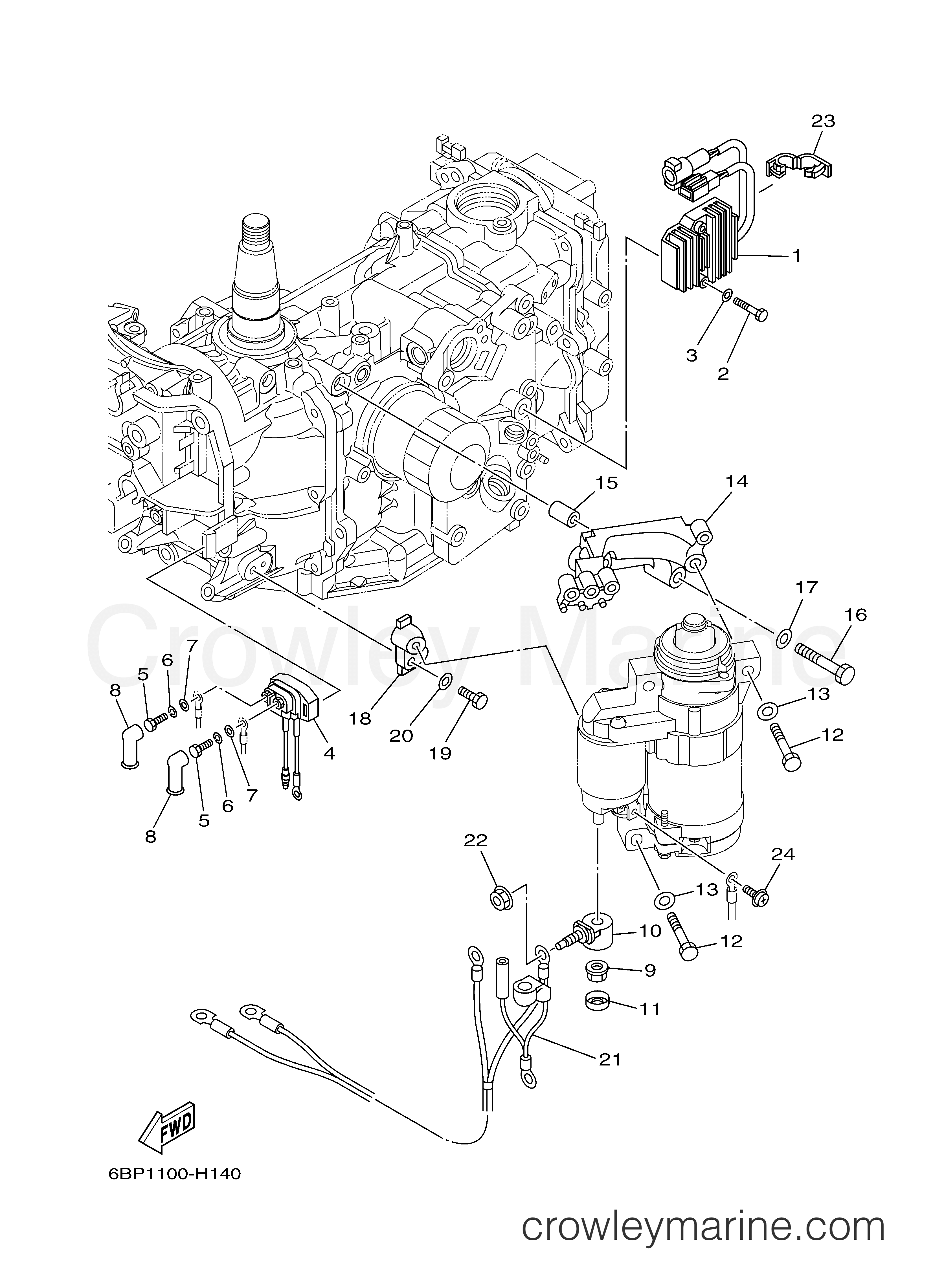 Yamaha Motors F25LMHA - ELECTRICAL 3