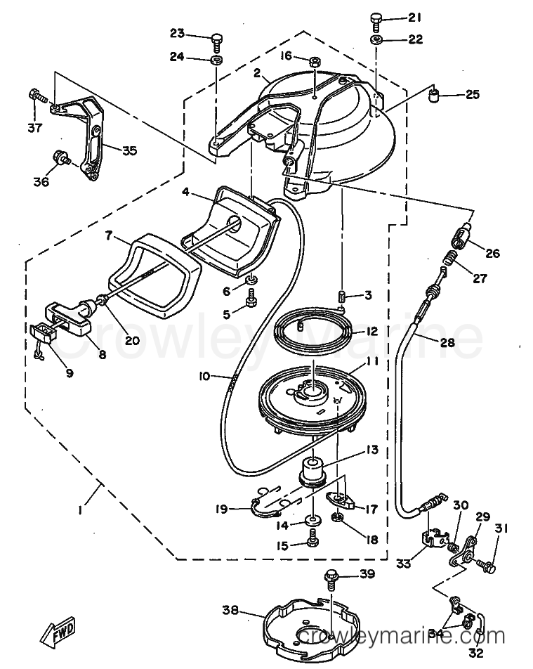 Yamaha Motors 20D (6L3) [10C] - STARTER
