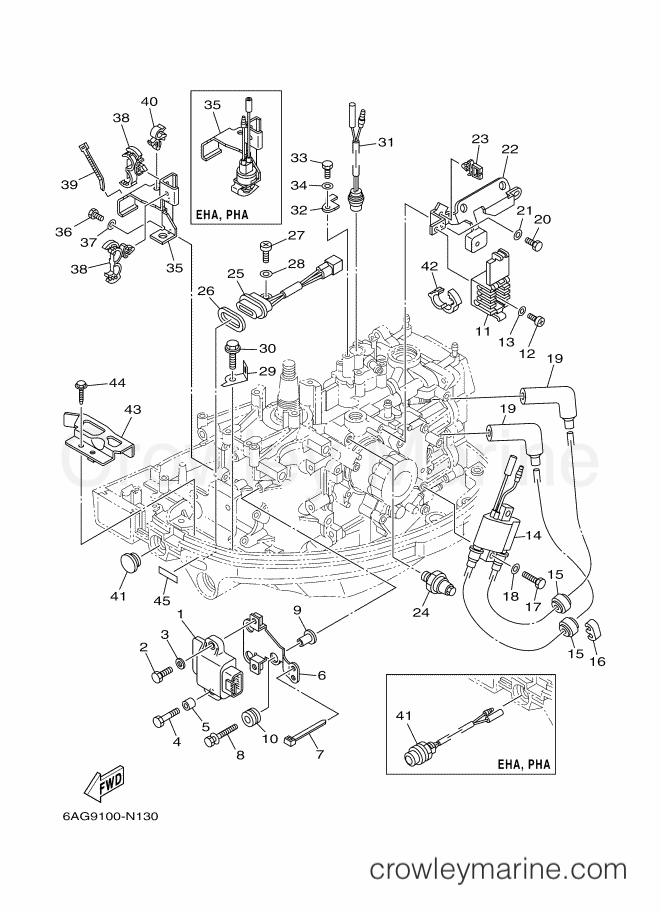 Yamaha Motors F20SMHA-2014 (6AH9) [520] - ELECTRICAL 1