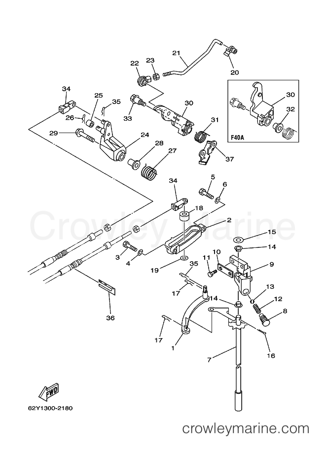 Yamaha Motors F40A (66W1) [030] - CONTROL