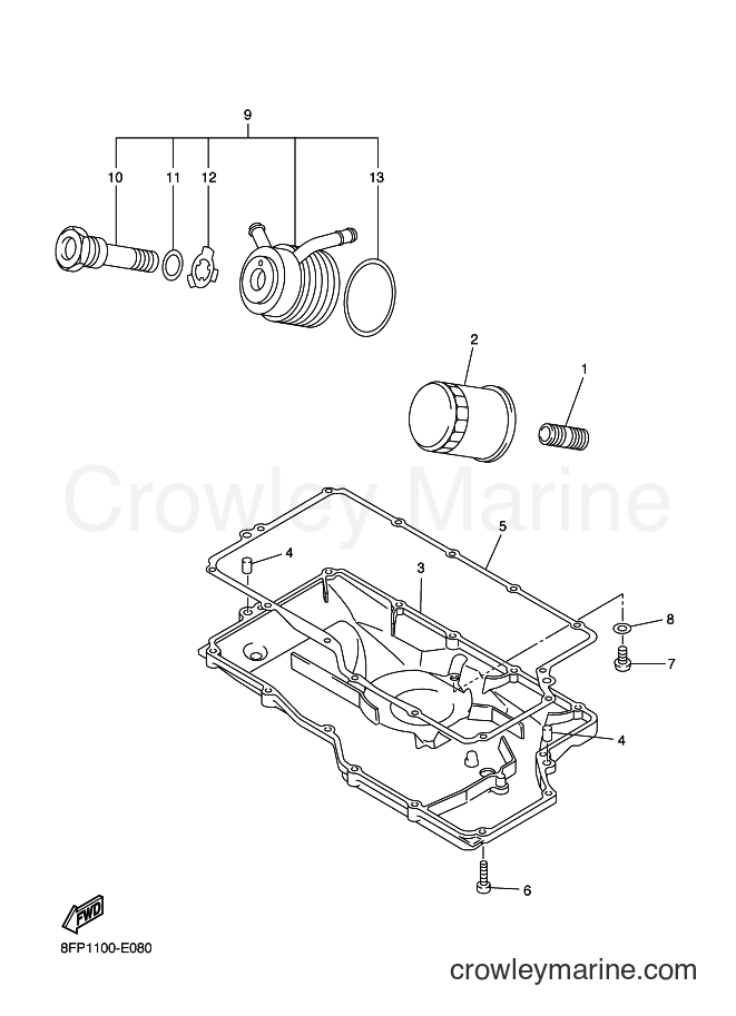 2006 Snowmobile RX10R - RX10R (8FR2) [010] - OIL CLEANER
