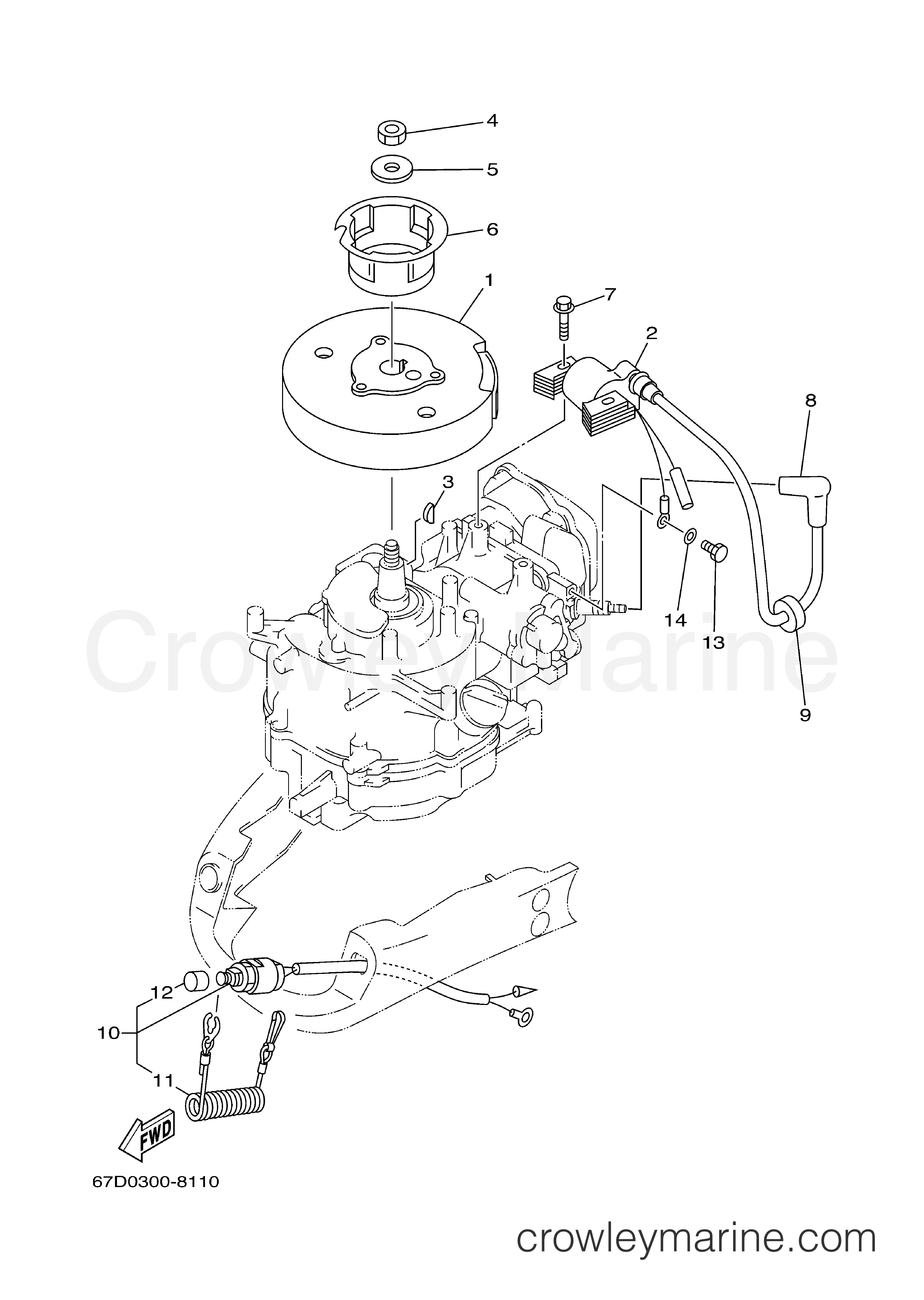 Yamaha Motors F4MLHB - GENERATOR