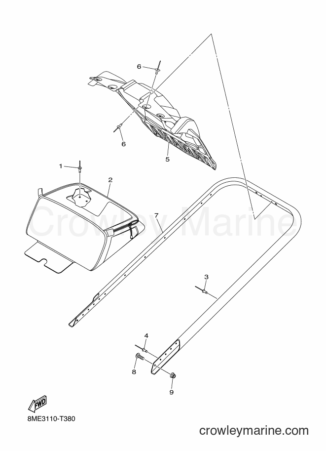 2018 Snowmobile SRS10XS41 - SRS10XS41 (8ME3) [010] - BUMPER