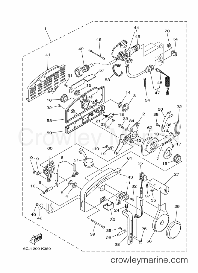Yamaha Motors VMAX (60FB) [060] - REMOTE CONTROL ASSY
