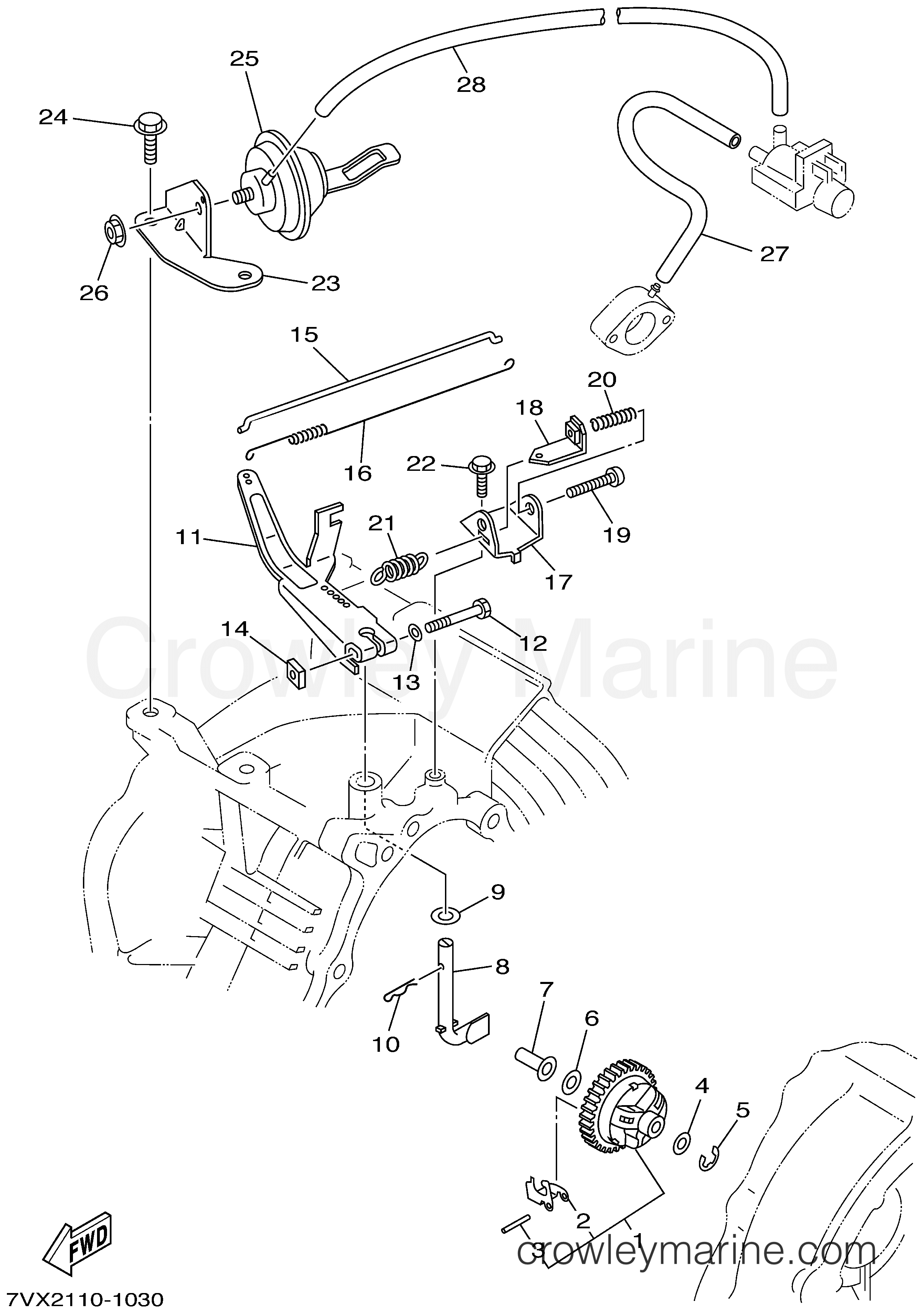Yamaha Motors EF5200DE - GOVERNOR