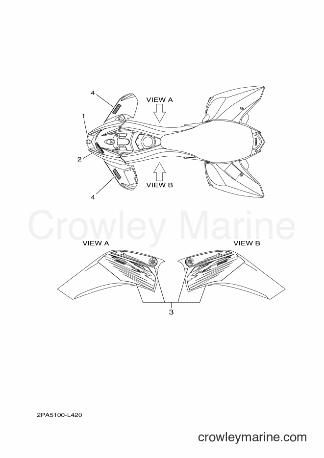 2012 ATV YFM125R - YFM125R (2PA5) [010] - GRAPHICS
