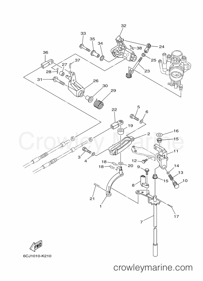 Yamaha Motors F70AET (6CJ3) [150] - CONTROL