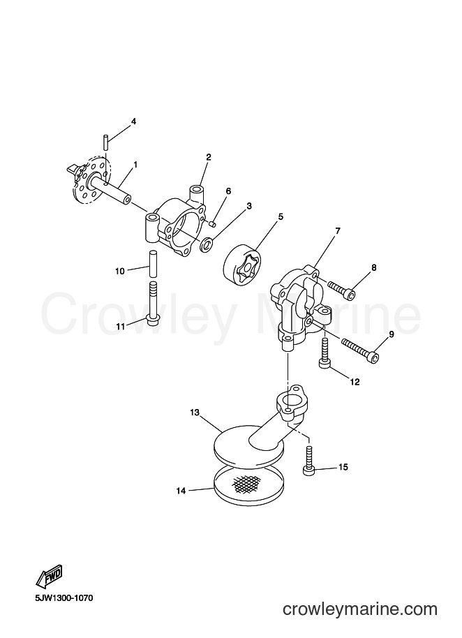 2003 Sport Bike FJR1300A - FJR1300A (5VS1) [090] - OIL PUMP