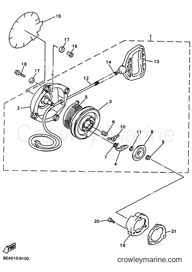 Yamaha Motors SX700R (8CH5) [030] - STARTER