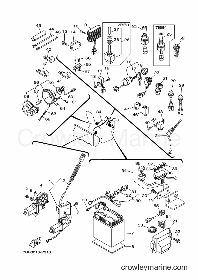 Yamaha Motors YS1390AR (7BB4) [010] - ELECTRICAL 1