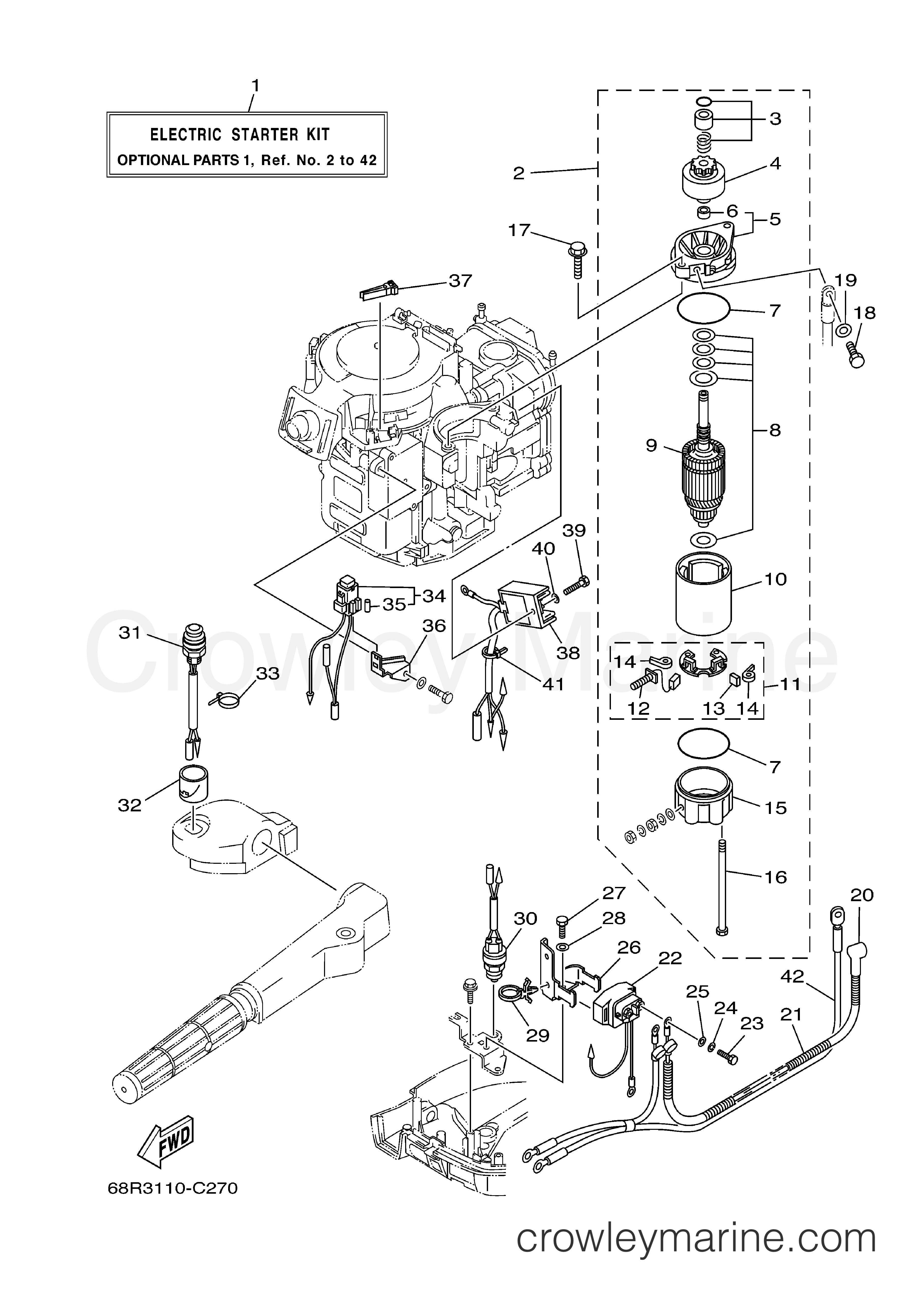Yamaha Motors F8MLH - OPTIONAL PARTS 1