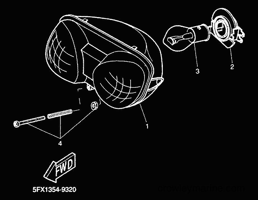 Yamaha Motors CW50RS (5FXF) [010] - HEADLIGHT