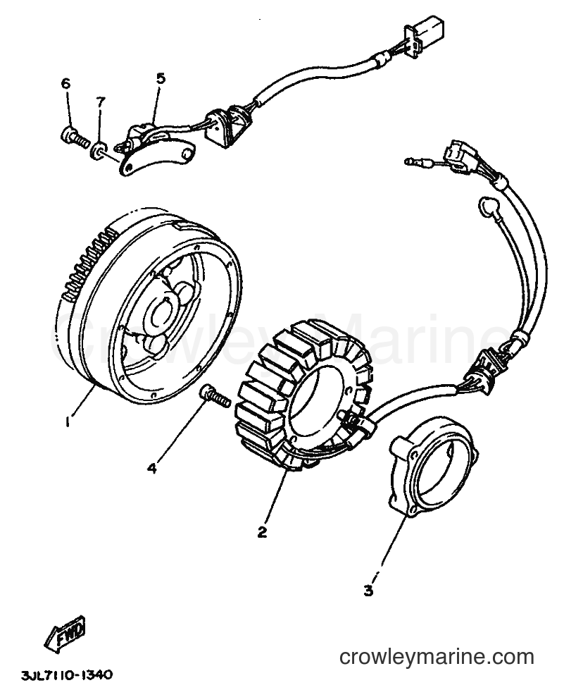 Yamaha Motors XV750 (3JLF) [010] - GENERATOR