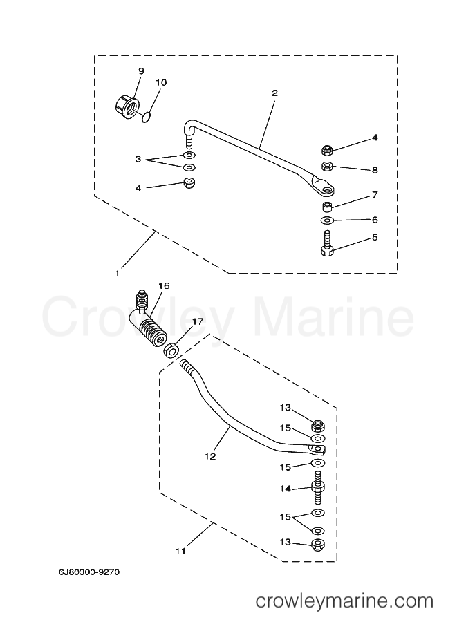 Yamaha Motors 30D (6J80) [090] - STEERING GUIDE