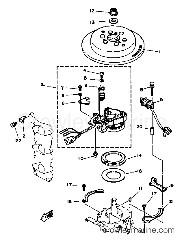Yamaha Motors 30ESRQ - GENERATOR