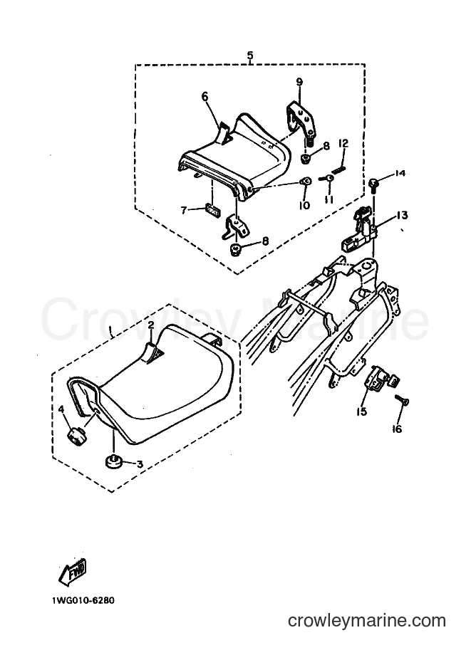 Yamaha Motors FZR400 (3BF4) [010] - SEAT