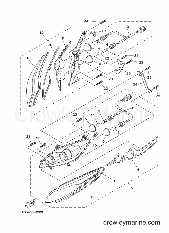 Yamaha Motors T115SEC (31B4) [010] - FLASHER LIGHT