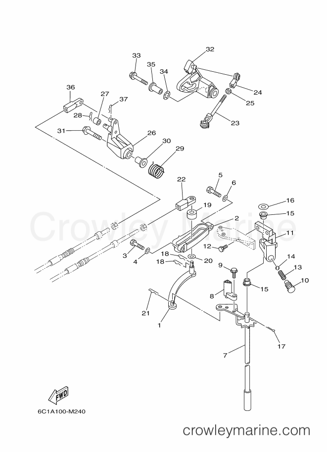 Yamaha Motors F60FET (6C5B) [050] - CONTROL