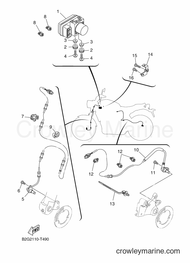 2018 Sport Bike XSR700(MTM690) - XSR700(MTM690) (B2G4) [010] - ELECTRICAL 3