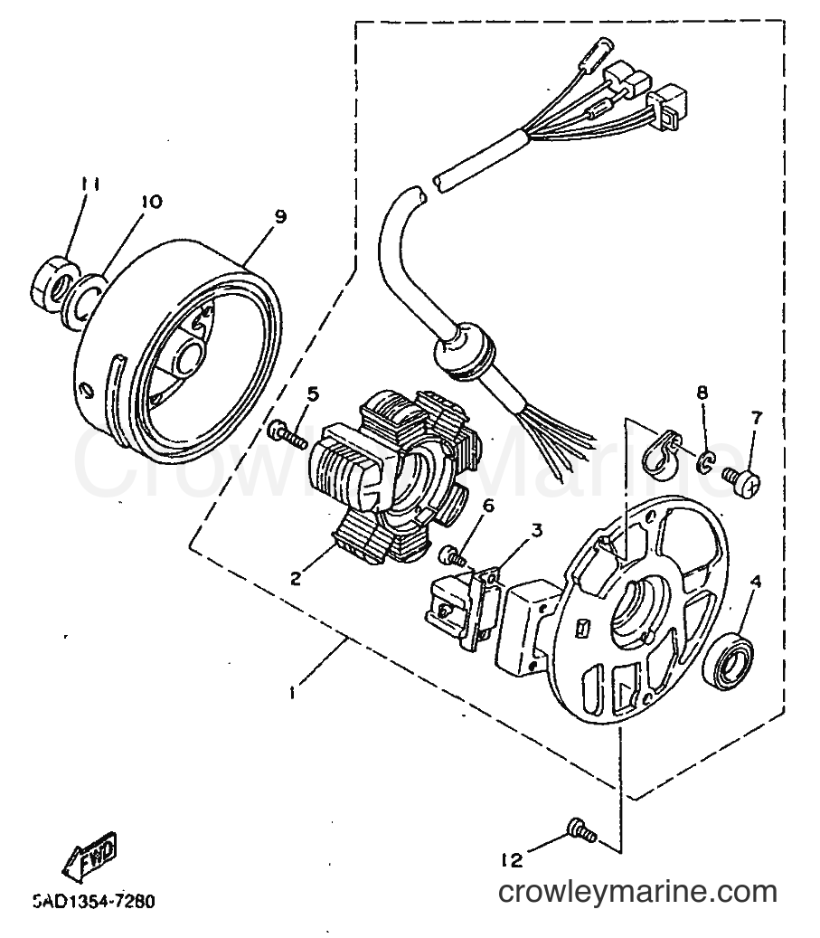 Yamaha Motors YN50 (5BW2) [010] - GENERATOR