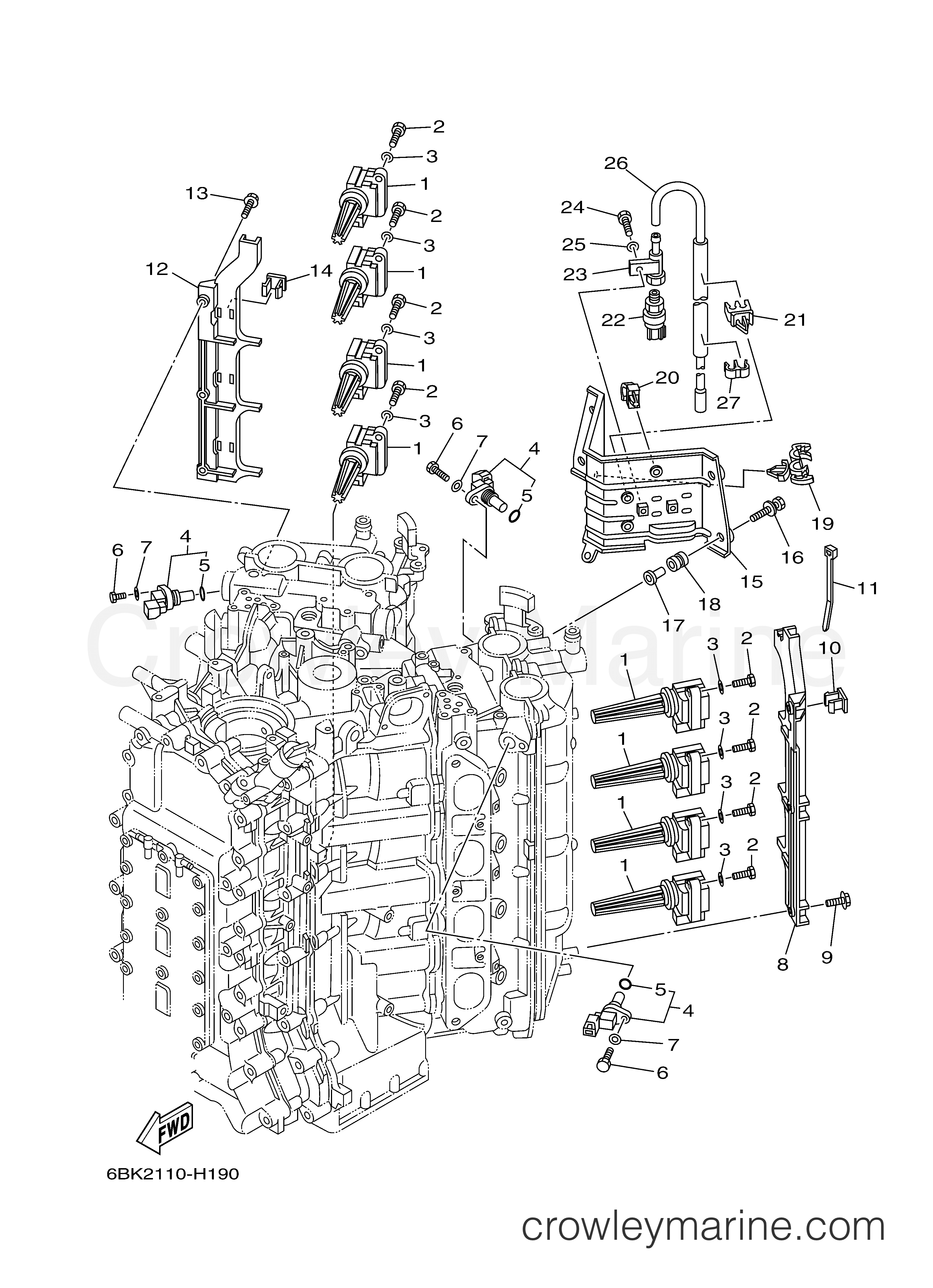 Yamaha Motors LF350TXR - ELECTRICAL 3