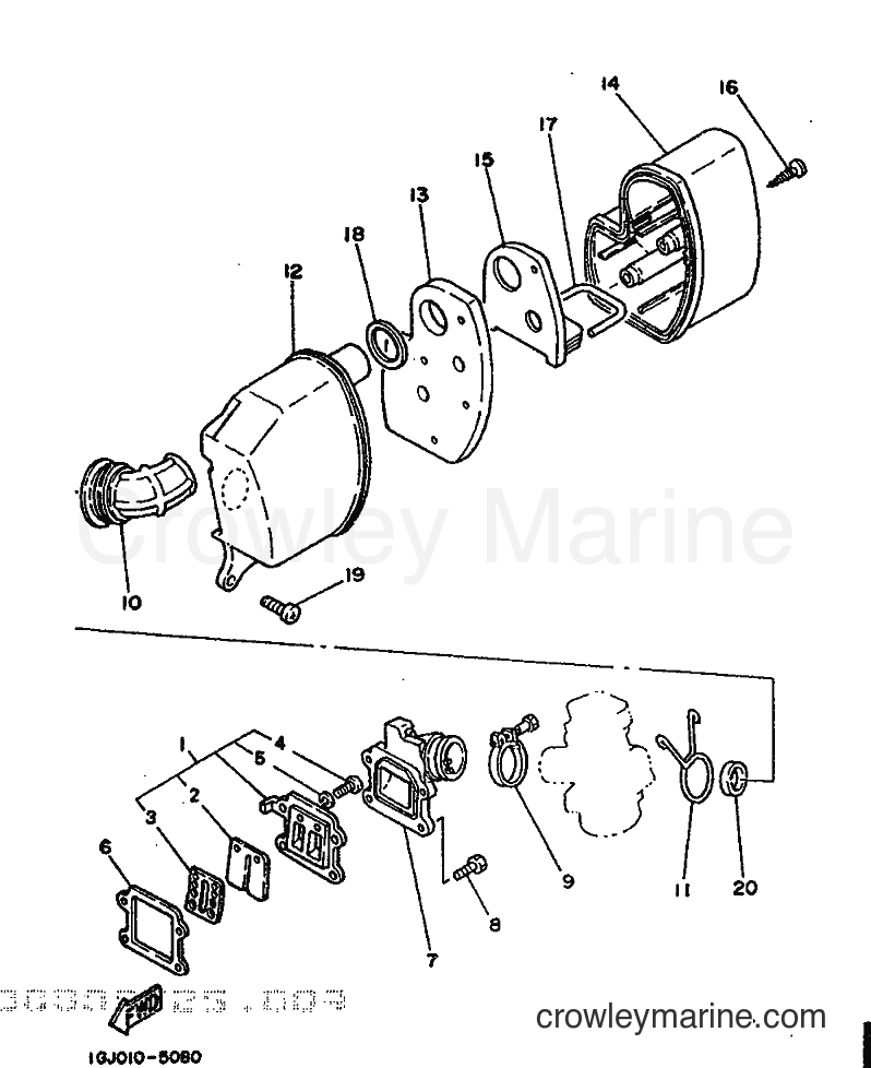 1989 Scooter CH50 - CH50 (3EC4) [999] - INTAKE